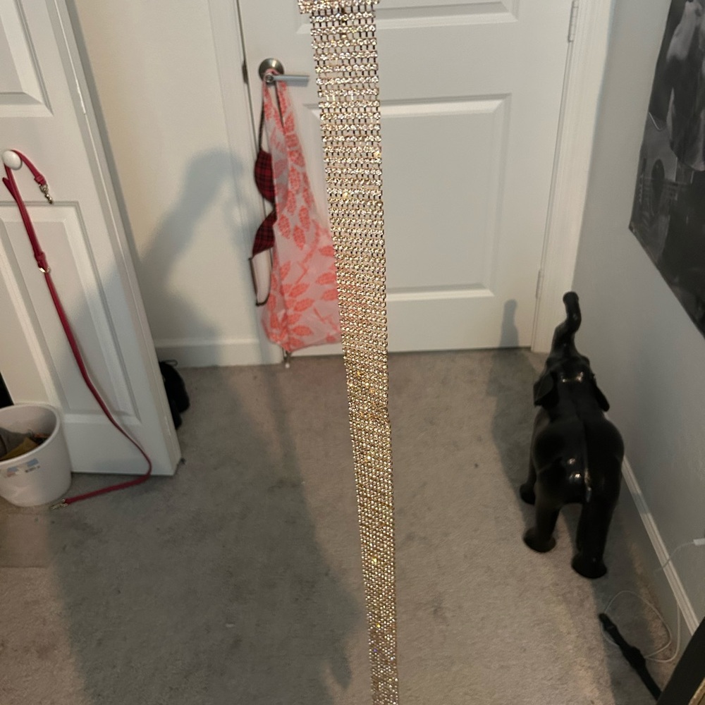Guess Gold Sparkle Belt